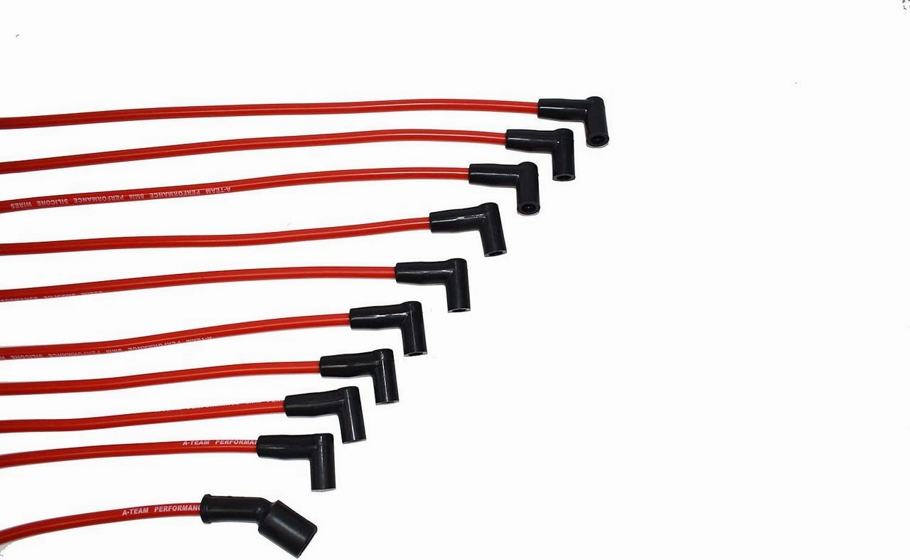 8.0 LT1 LT4 Optispark 8mm Spark Plug Wires Compatible with GM Chevy Pontiac Z28 Camaro Corvette Firebird Impala Caprice 1992-1997 5.7L 4.3L
