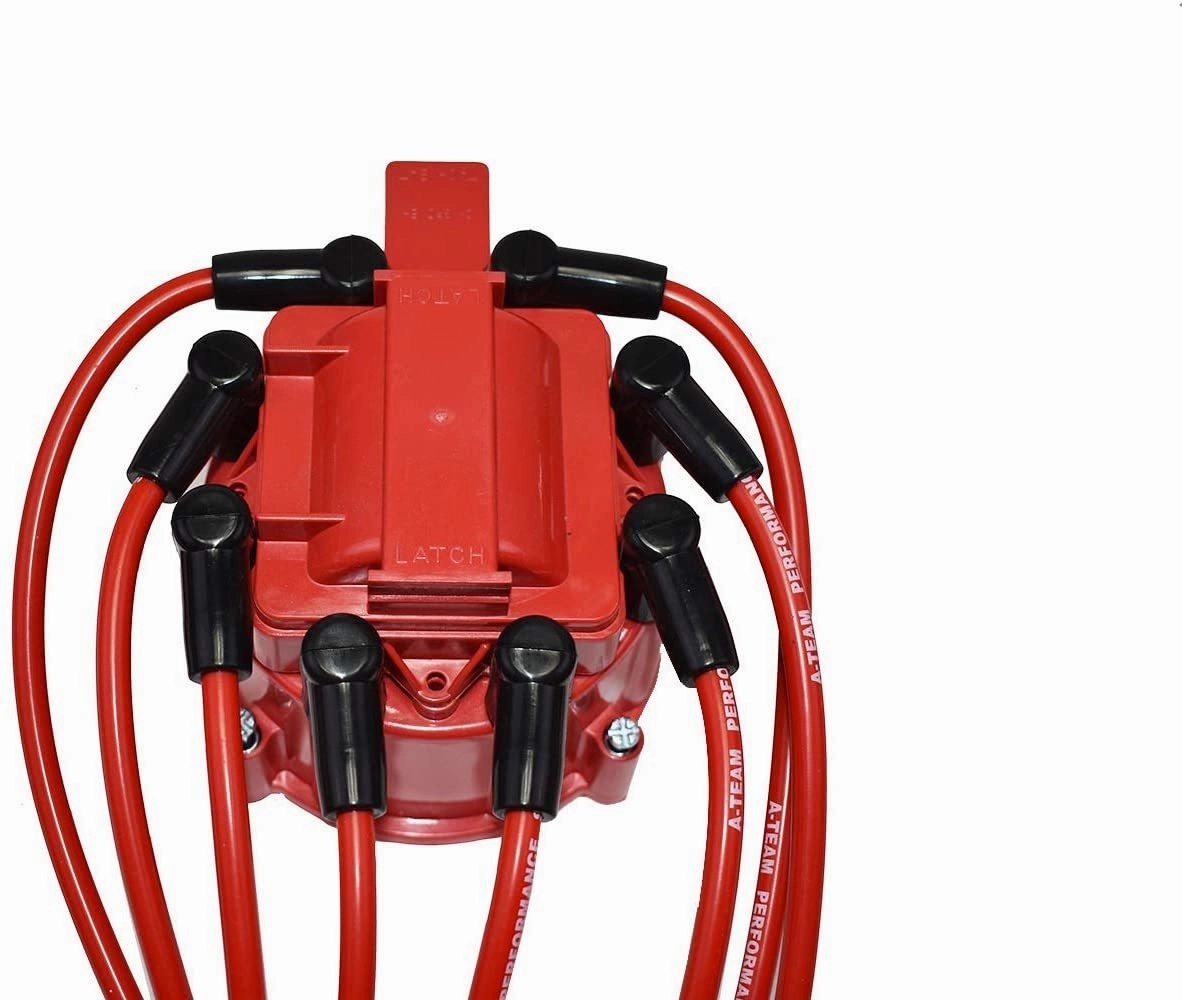 8.0 LT1 LT4 Optispark 8mm Spark Plug Wires Compatible with GM Chevy Pontiac Z28 Camaro Corvette Firebird Impala Caprice 1992-1997 5.7L 4.3L