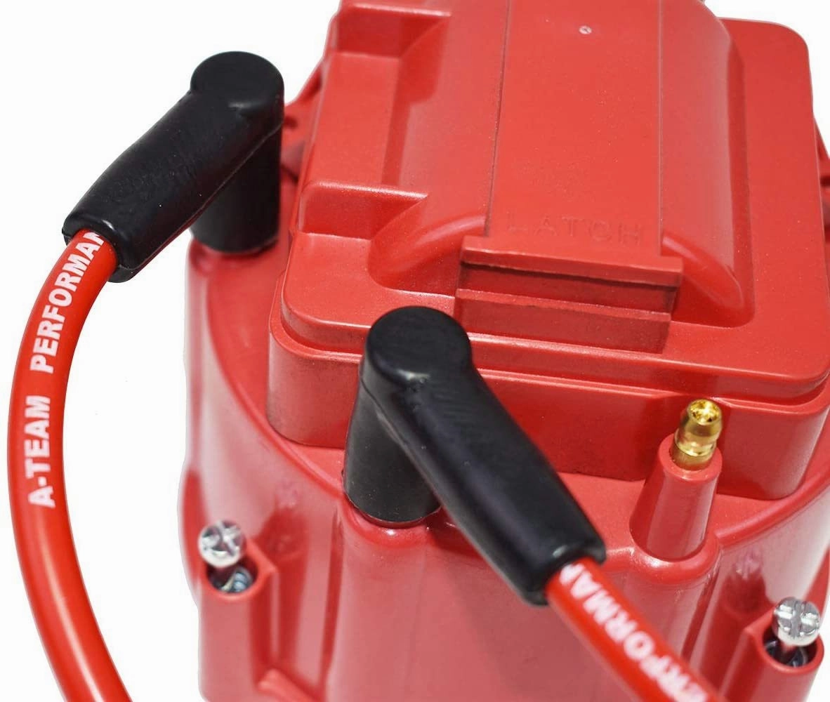 8.0mm Red Silicone Spark Plug Wires V6 V8 Compatible With Chevy Chevrolet GMC 4.3L 5.0L 5.7L TBI EFI