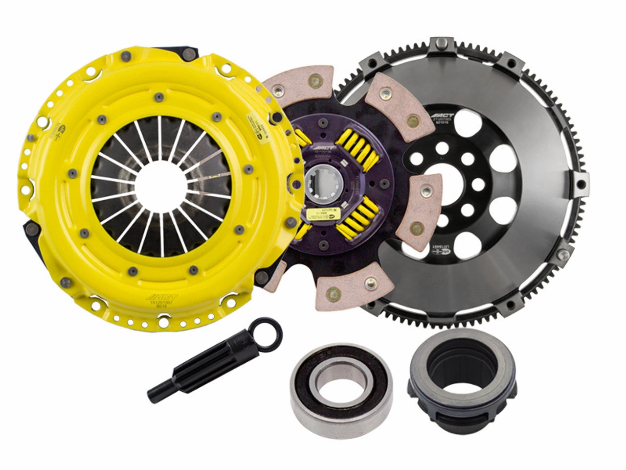 ACT Clutch Kit BMW 5 Series E34 / E39 2.5L (91-03) 2.8L (97-00) 3.0L (01-03) 4 or 6 Puck Sprung Heavy Duty/Race w/ Flywheel