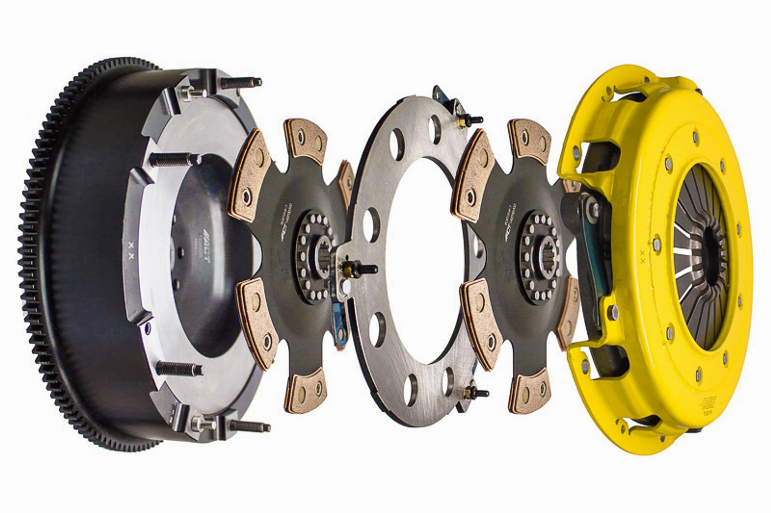 ACT Clutch Kit Dodge Challenger 5.7L V8 (09-21) 6.1L V8 (08-10) 6.2L V8 (15-21) 6.4L V8 (12-21) 6 Puck Twin Disc Xtreme Race Kit