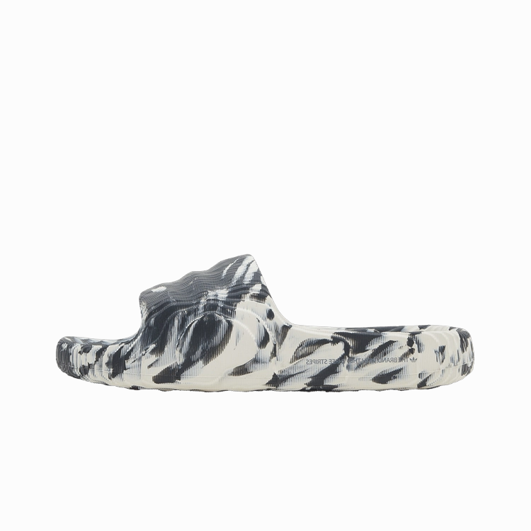 Adidas Adilette 22 Slides Carbon Aluminum