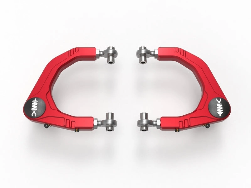 aFe Control 05-23 Toyota Tacoma Upper Control Arms - Red Anodized Billet Aluminum