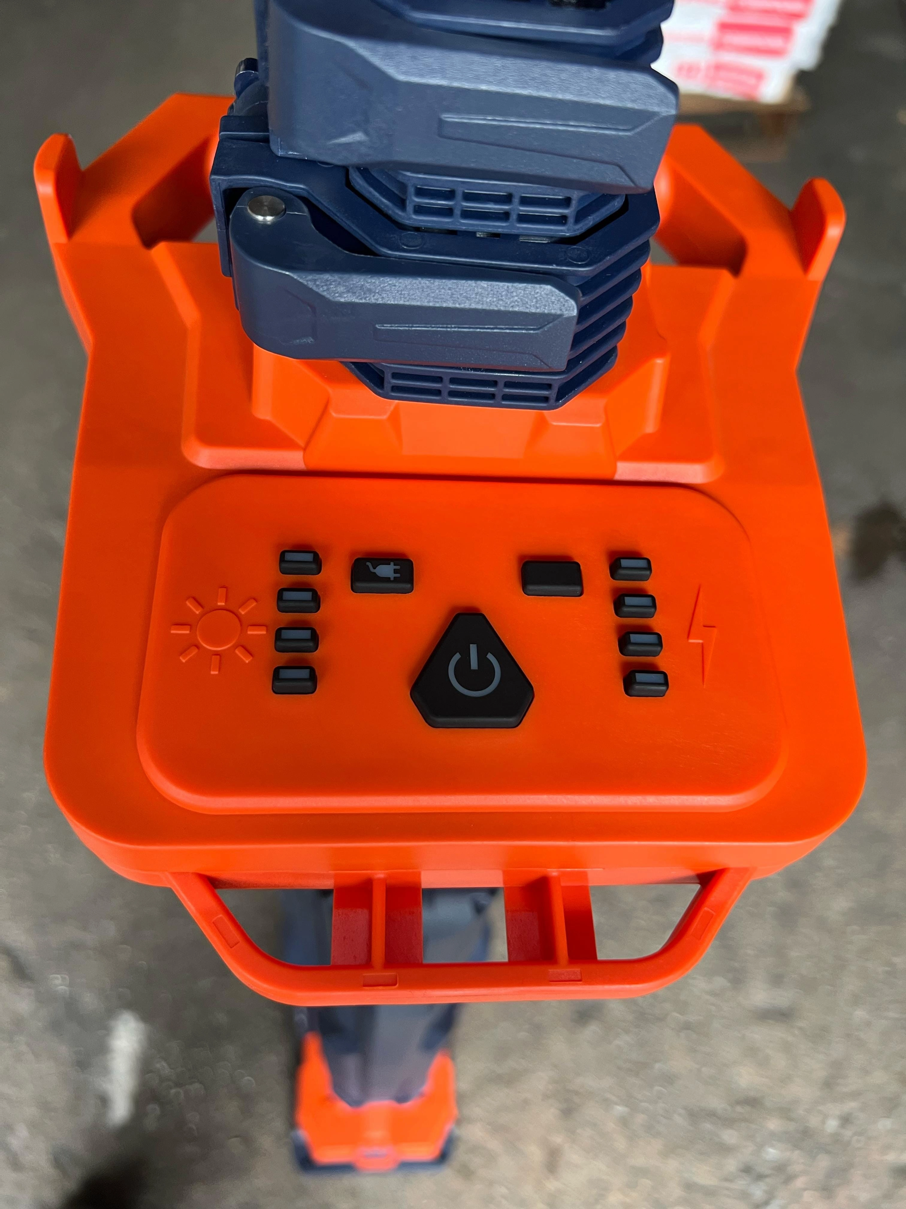 Aiko 3.3M Portable IP66 Li-ion Petal Tower Light (2X Small Battery, 1X Dual Bay Charger) | Model: APL-300-3.3M