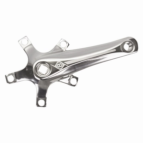 Alloy Crank Set 155mm 107 SQR JIS crankset silver