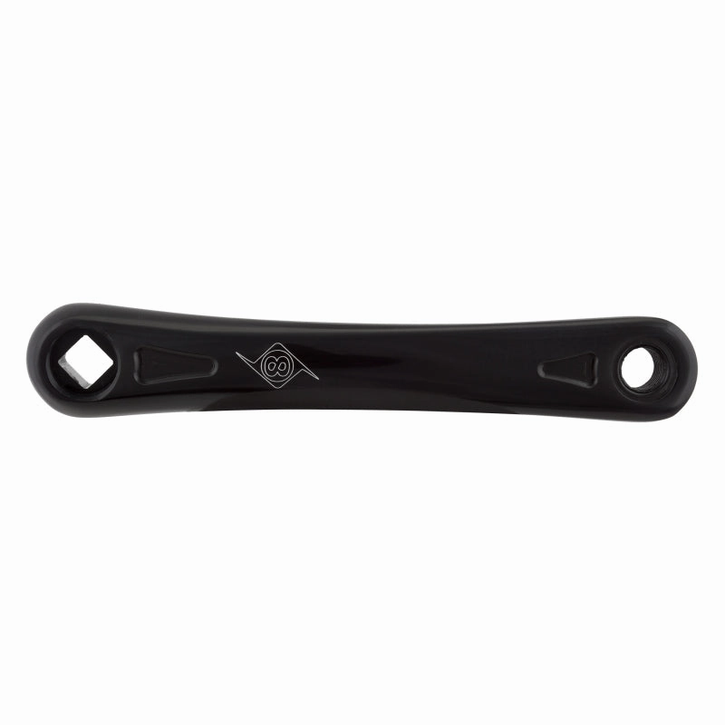 Alloy Left Arm 170mm SQR JIS crankset black