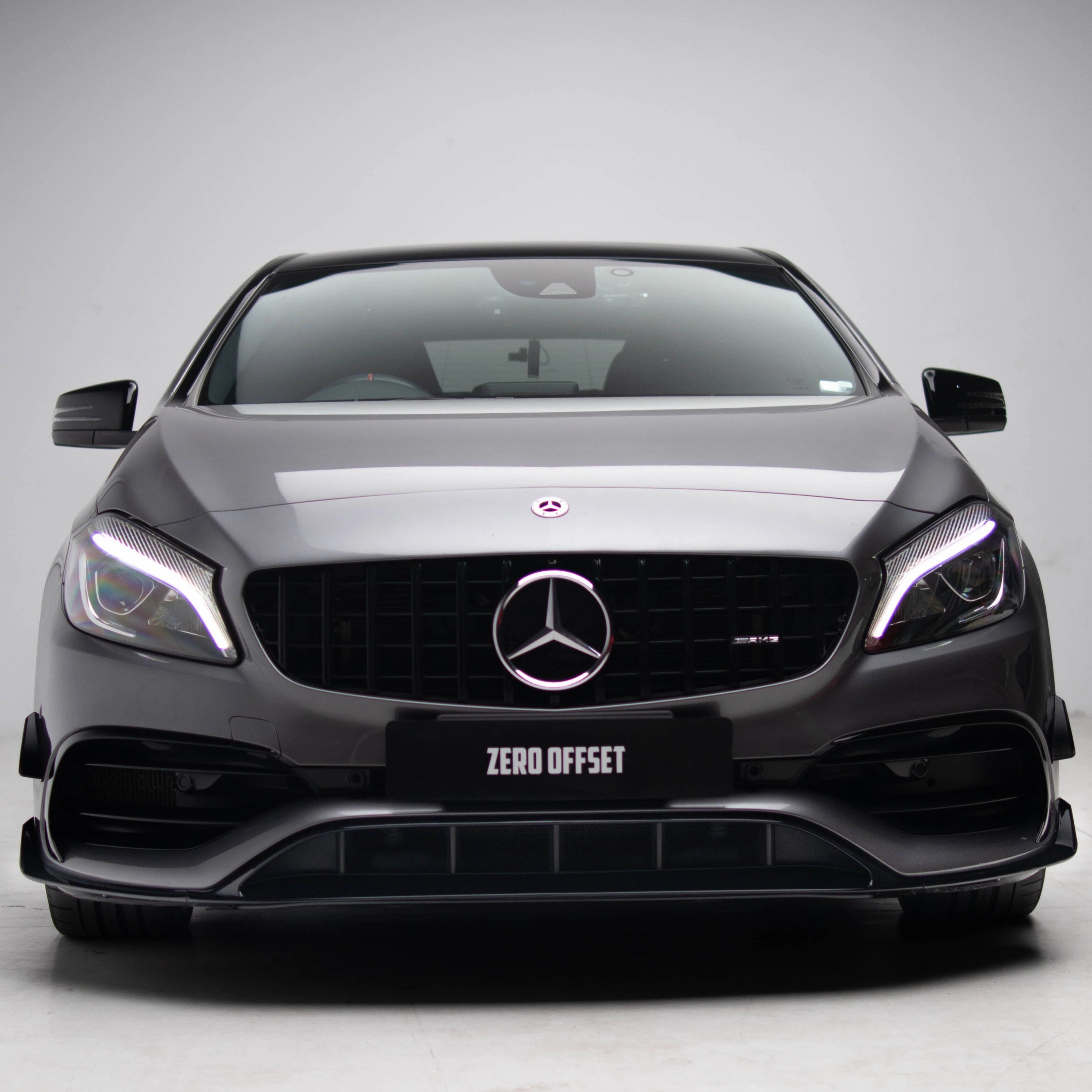 AMG Panamericana Style Grille for Mercedes-Benz A Class W176 2016-2018 - Black