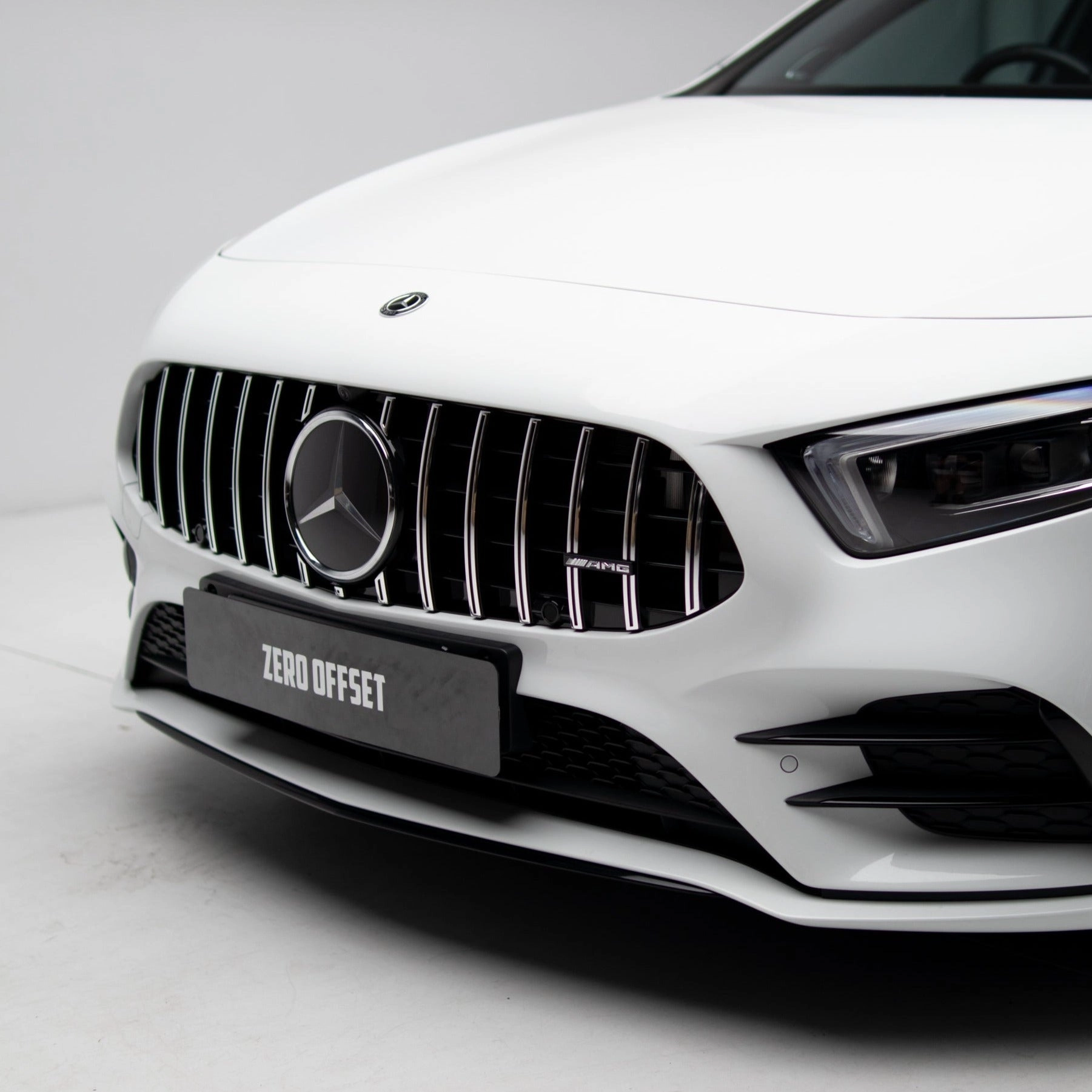 AMG Panamericana Style Grille for Mercedes-Benz A Class W177 Hatch / V177 Sedan 2019-2023 - Silver