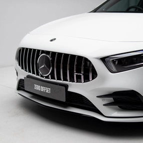 AMG Panamericana Style Grille for Mercedes-Benz A Class W177 Hatch / V177 Sedan 2019-2023 - Silver