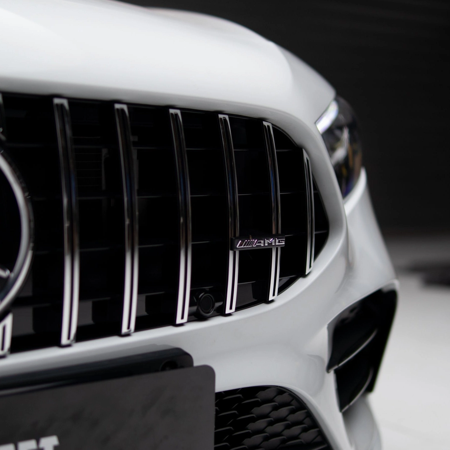 AMG Panamericana Style Grille for Mercedes-Benz A Class W177 Hatch / V177 Sedan 2019-2023 - Silver