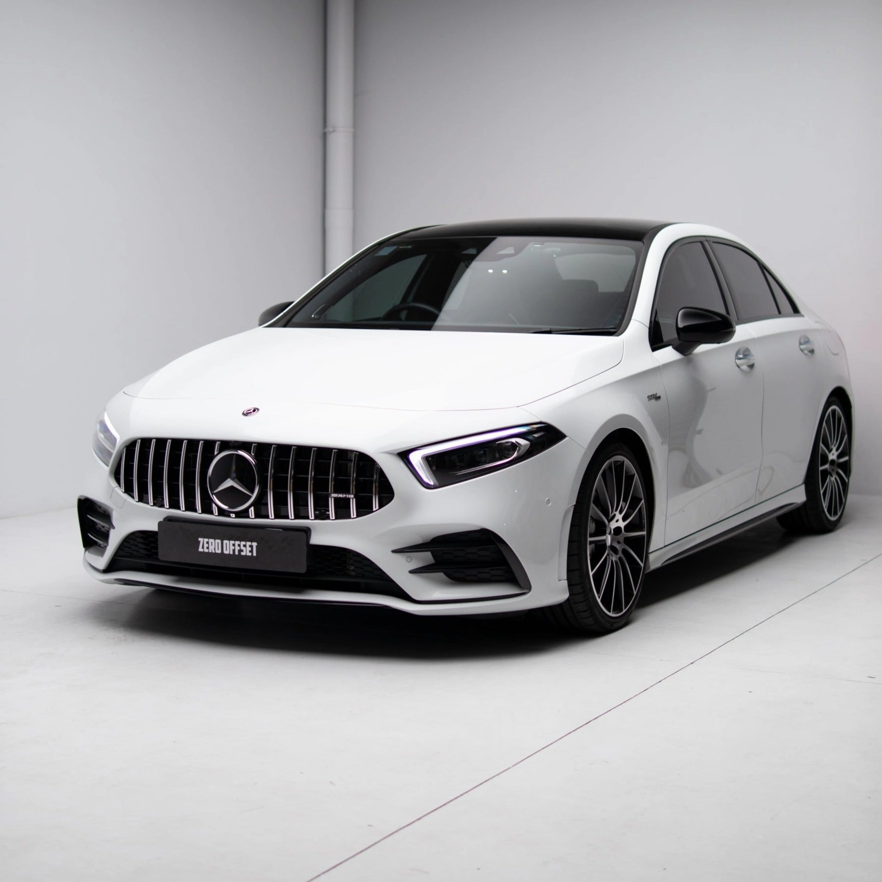 AMG Panamericana Style Grille for Mercedes-Benz A Class W177 Hatch / V177 Sedan 2019-2023 - Silver