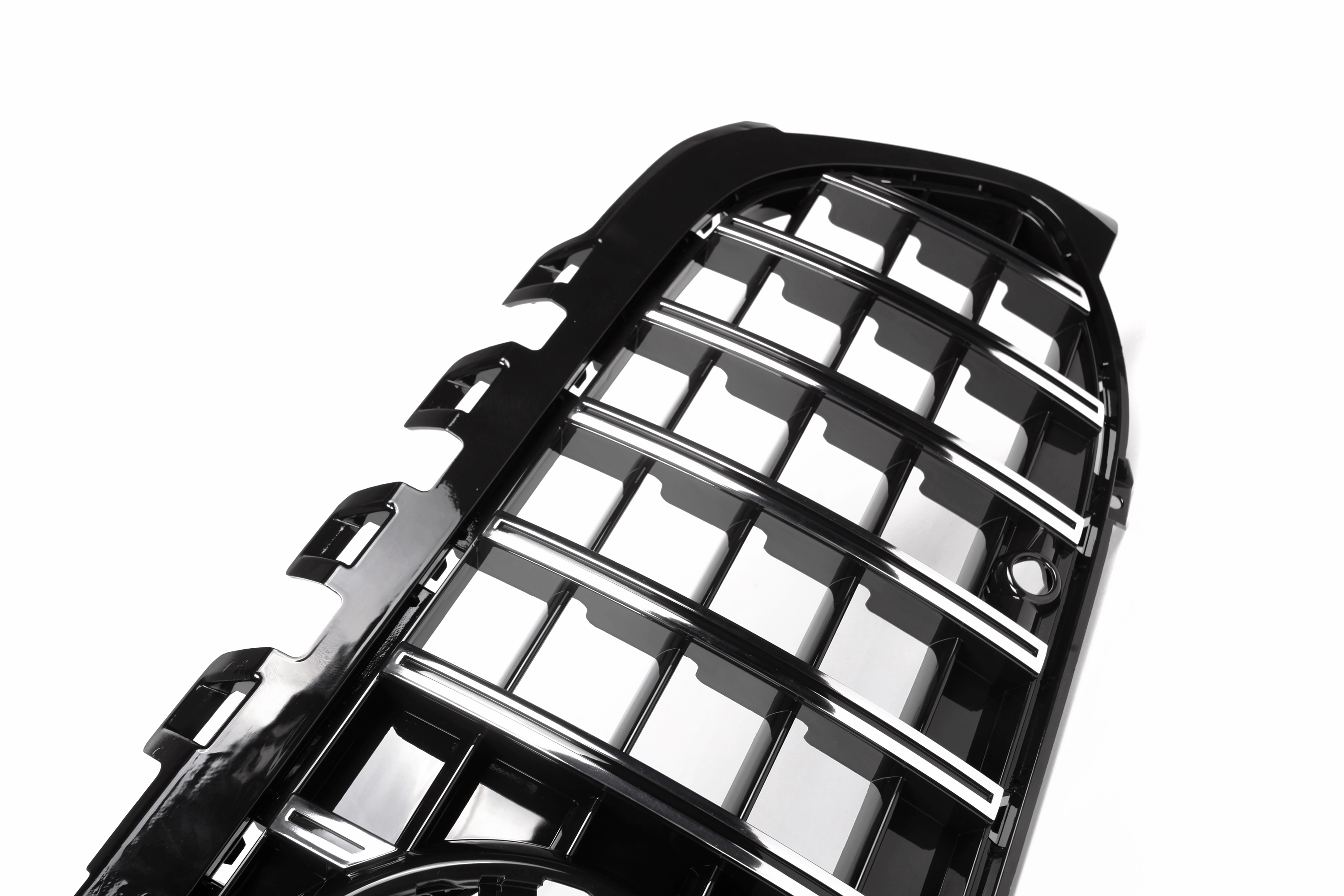 AMG Panamericana Style Grille for Mercedes-Benz A Class W177 Hatch / V177 Sedan 2019-2023 - Silver