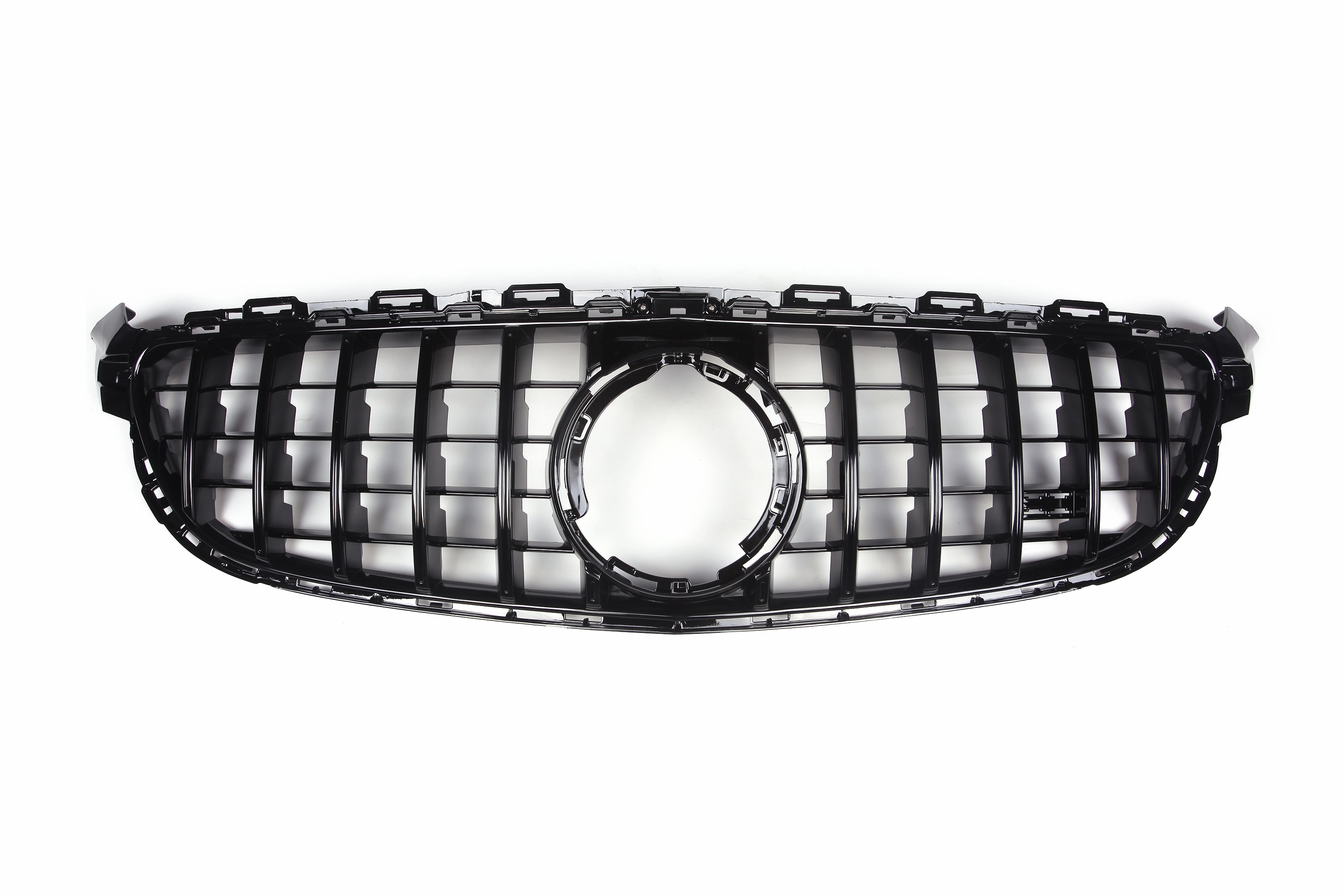 AMG Panamericana Style Grille for Mercedes-Benz C63 C205/W205 - Black 2019-2022