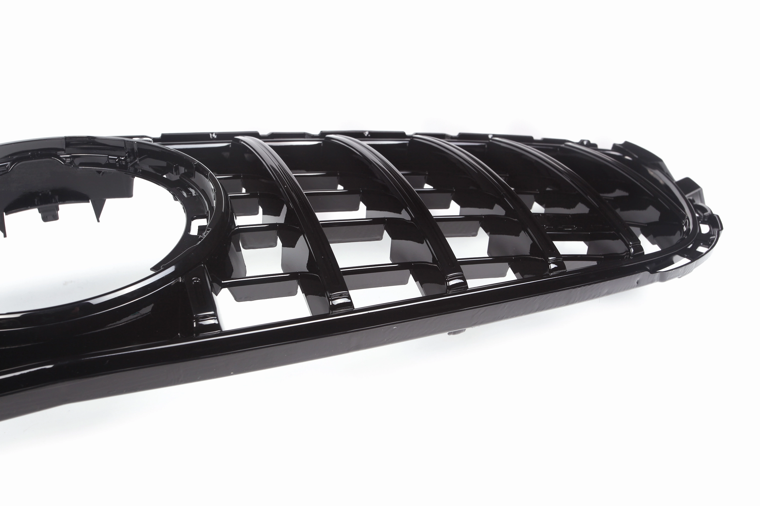AMG Panamericana Style Grille for Mercedes-Benz C63 C205/W205 - Black 2019-2022