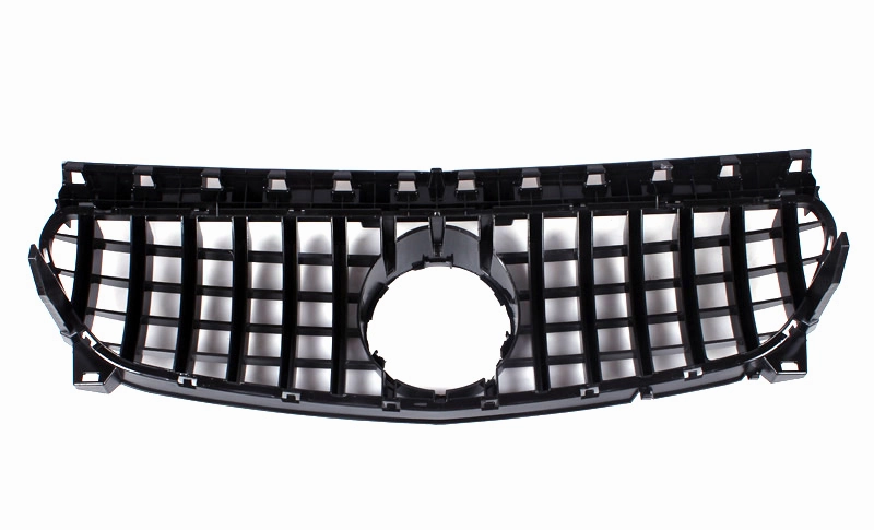 AMG Panamericana Style Grille for Mercedes-Benz CLA C117 / X117 - Silver 2017-2019