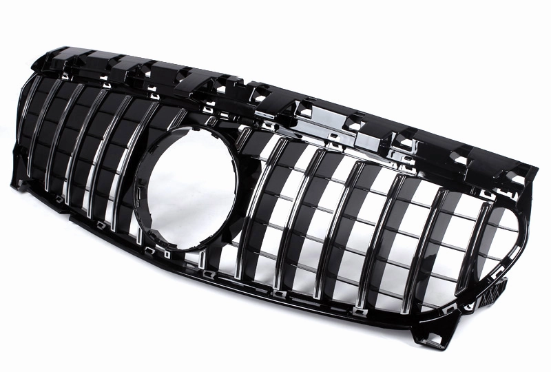 AMG Panamericana Style Grille for Mercedes-Benz CLA C117 / X117 - Silver 2017-2019