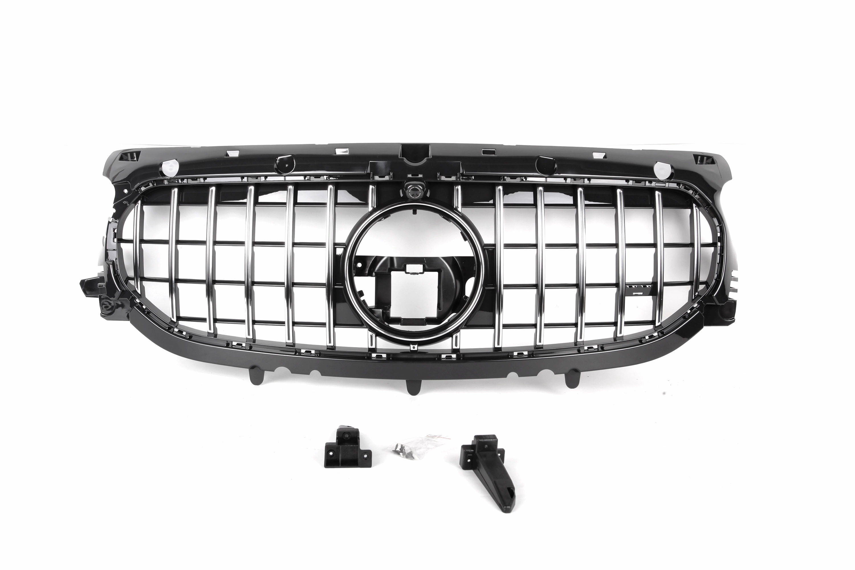 AMG Panamericana Style Grille for Mercedes-Benz GLA H247 - Silver 2020 