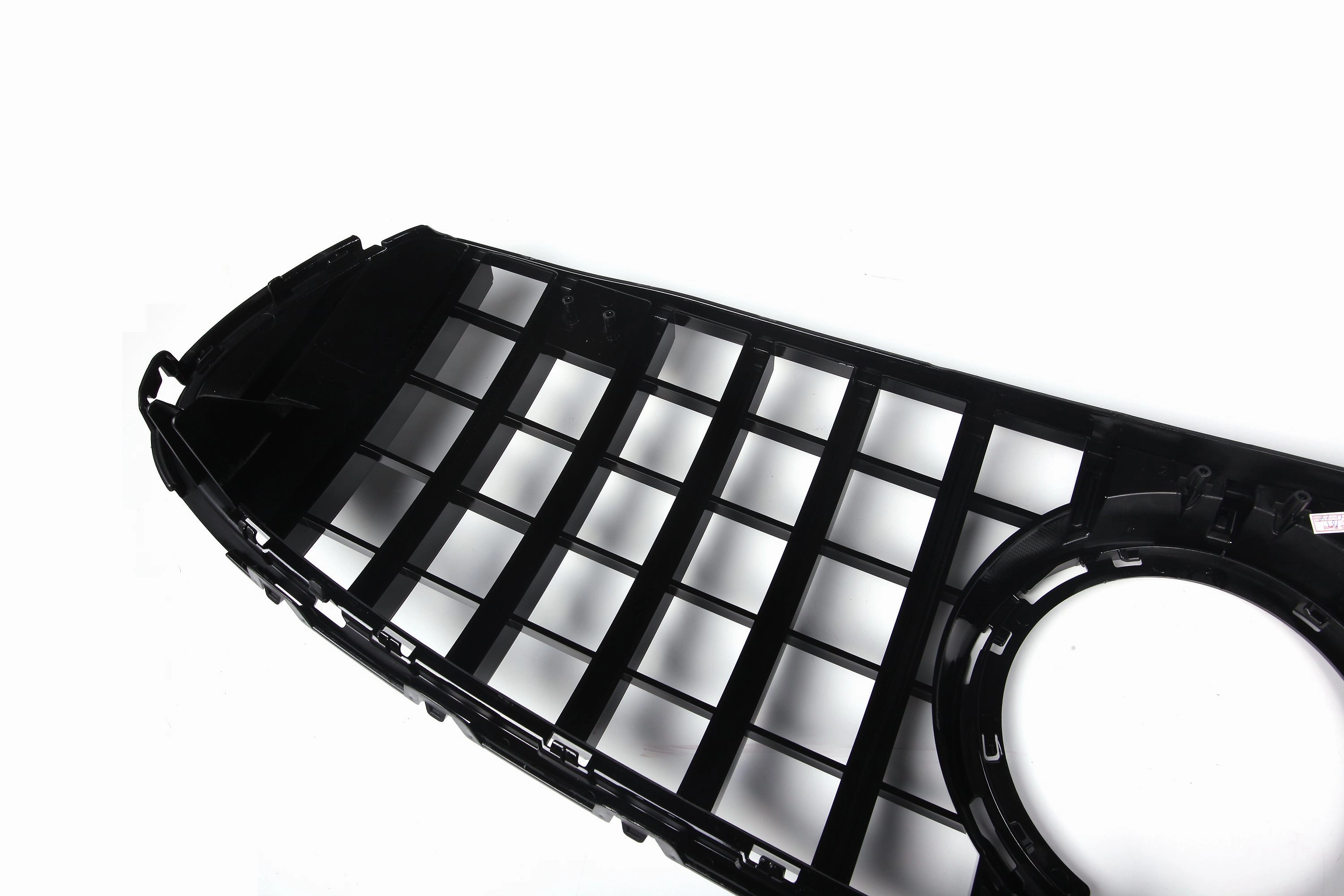 AMG Panamericana Style Grille for Mercedes-Benz GLC Class X253/C253 (With Camera) - Black 2019-2022