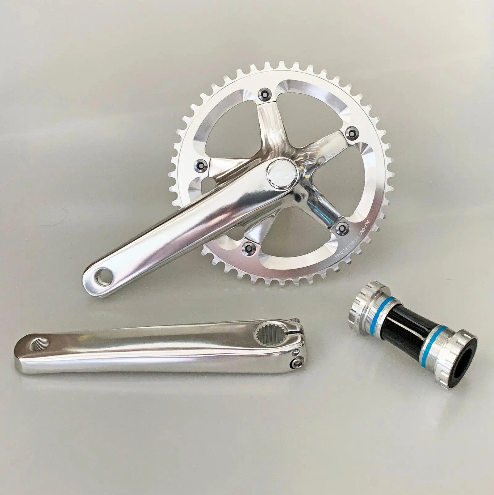 Andel Pro Fixed Gear/Single Speed Crankset, 48T, 1/8", Incl. Outboard BB
