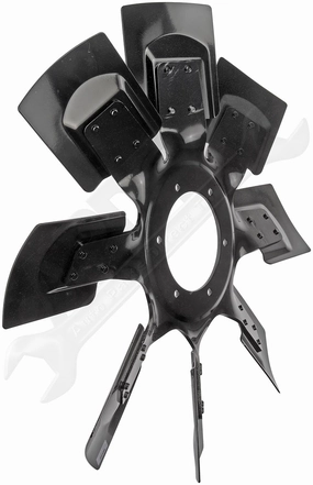 APDTY 153866 Clutch Fan Blade - Metal