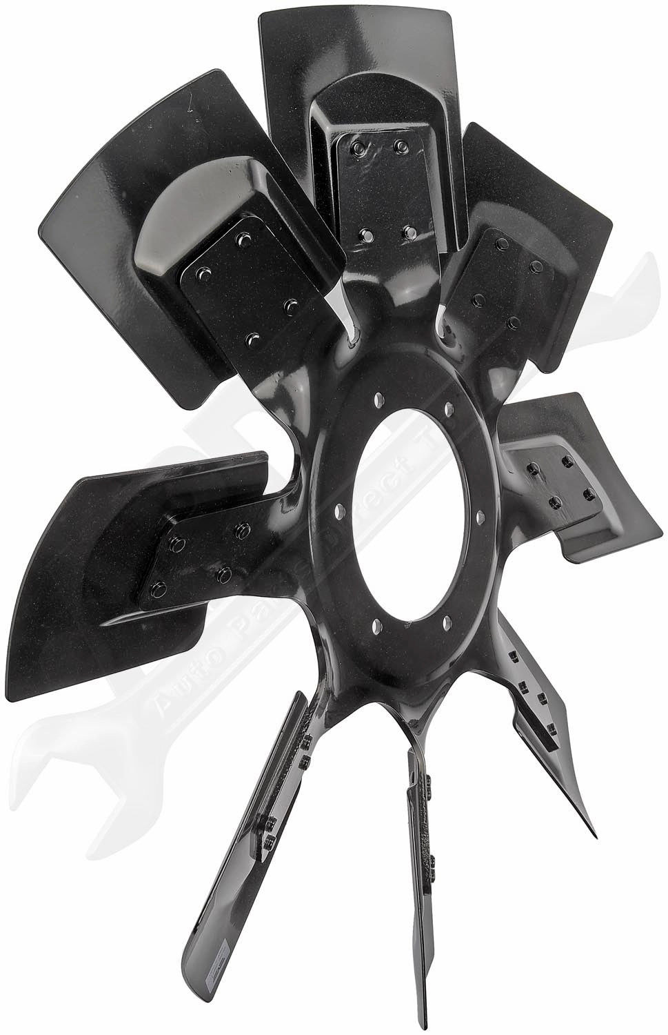 APDTY 153866 Clutch Fan Blade - Metal