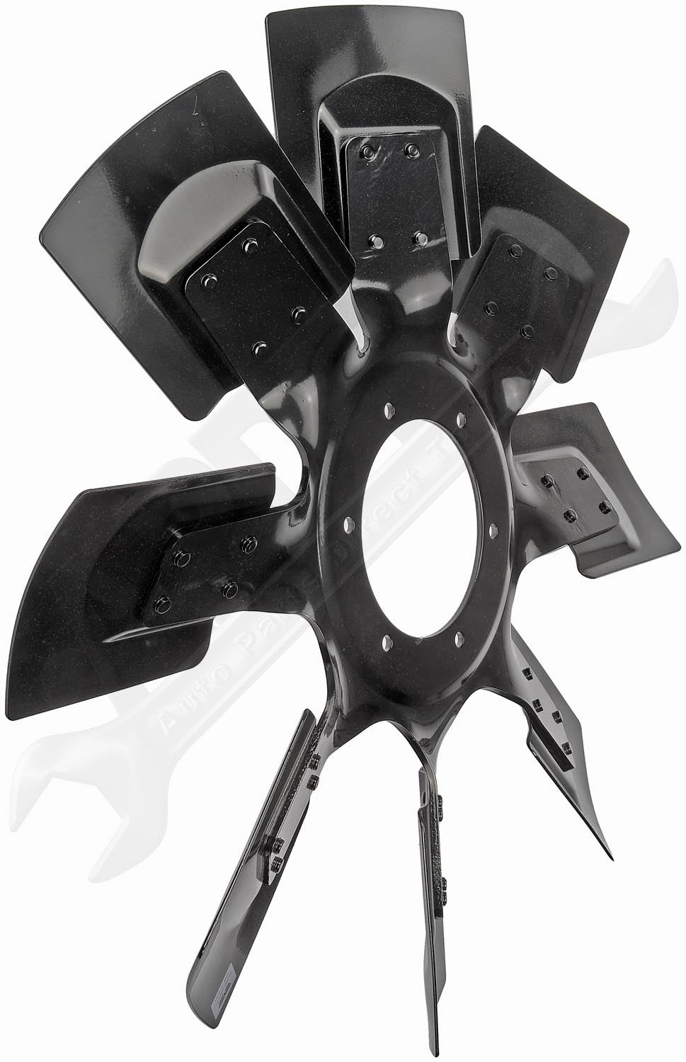 APDTY 153866 Clutch Fan Blade - Metal