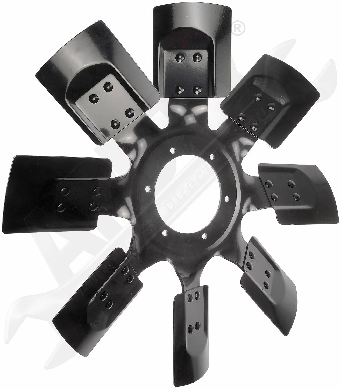 APDTY 153866 Clutch Fan Blade - Metal