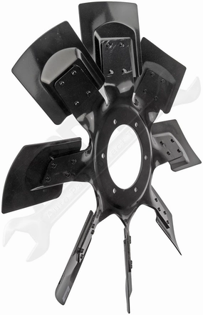APDTY 153866 Clutch Fan Blade - Metal