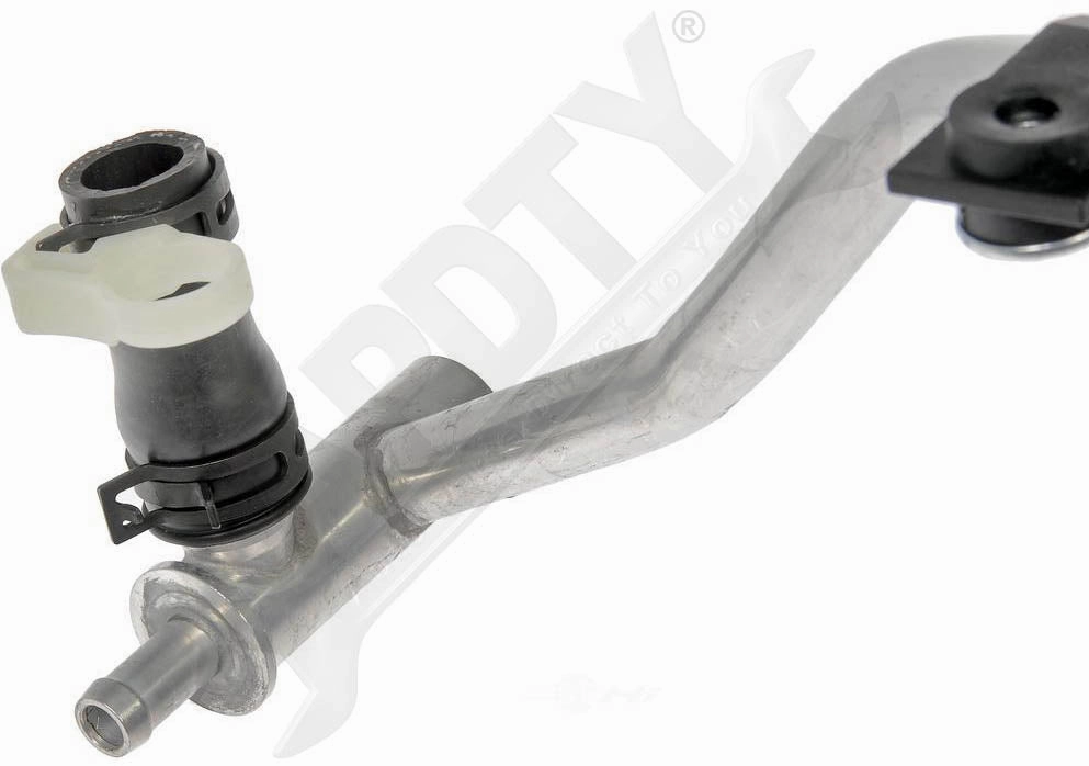 APDTY 156632 Heater Hose Heater Outlet Hose With Hose Clamps & Fitttings
