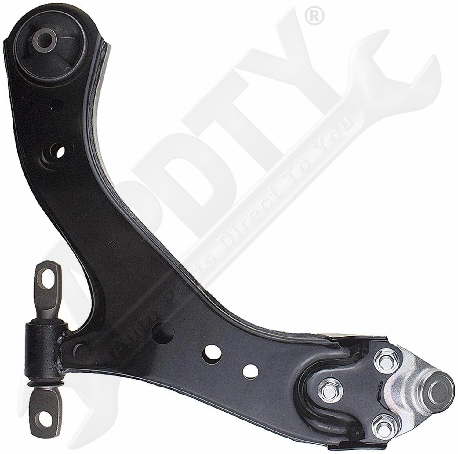 APDTY 158145 Suspension Control Arm and Ball Joint Assembly - Front Right Lower