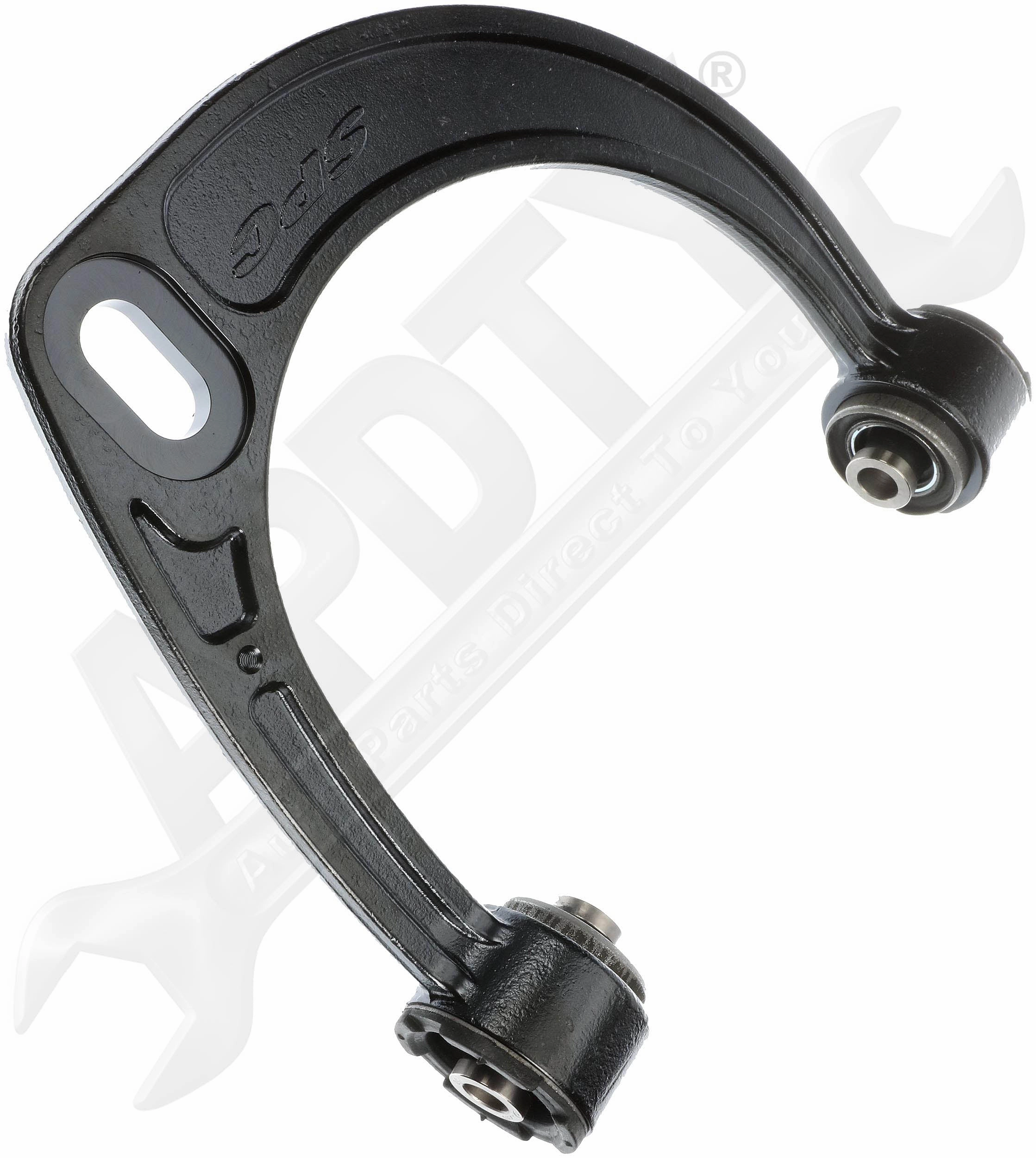 APDTY 158180 Front Right Upper Adjustable Caster/Camber Control Arm w/Balljoint