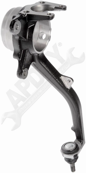 APDTY 158814 Front Left Steering Knuckle with Installed Ball-Joint
