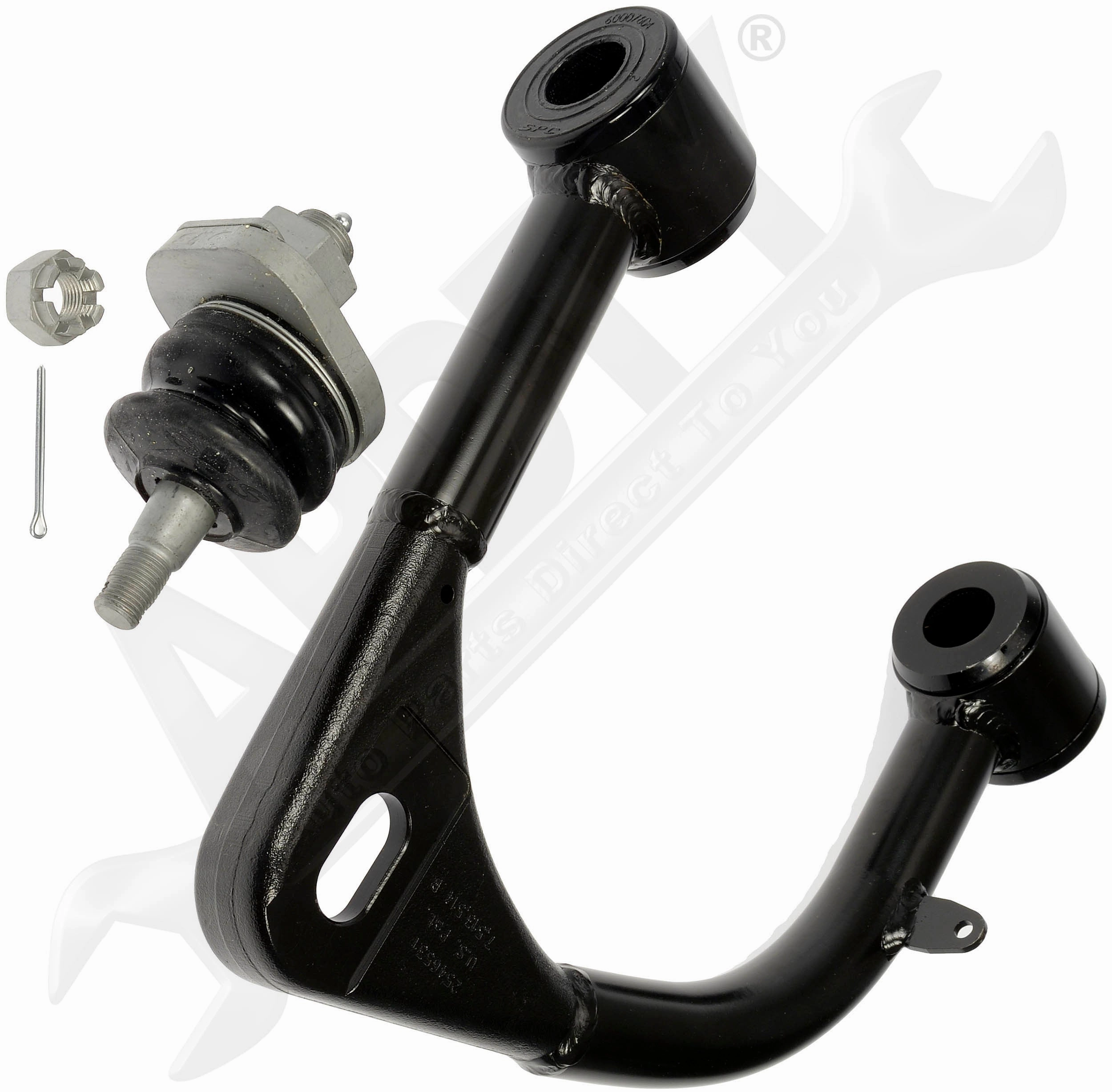 APDTY 158979 Front Left Upper Adjustable Control Arm And Ball Joint Assembly