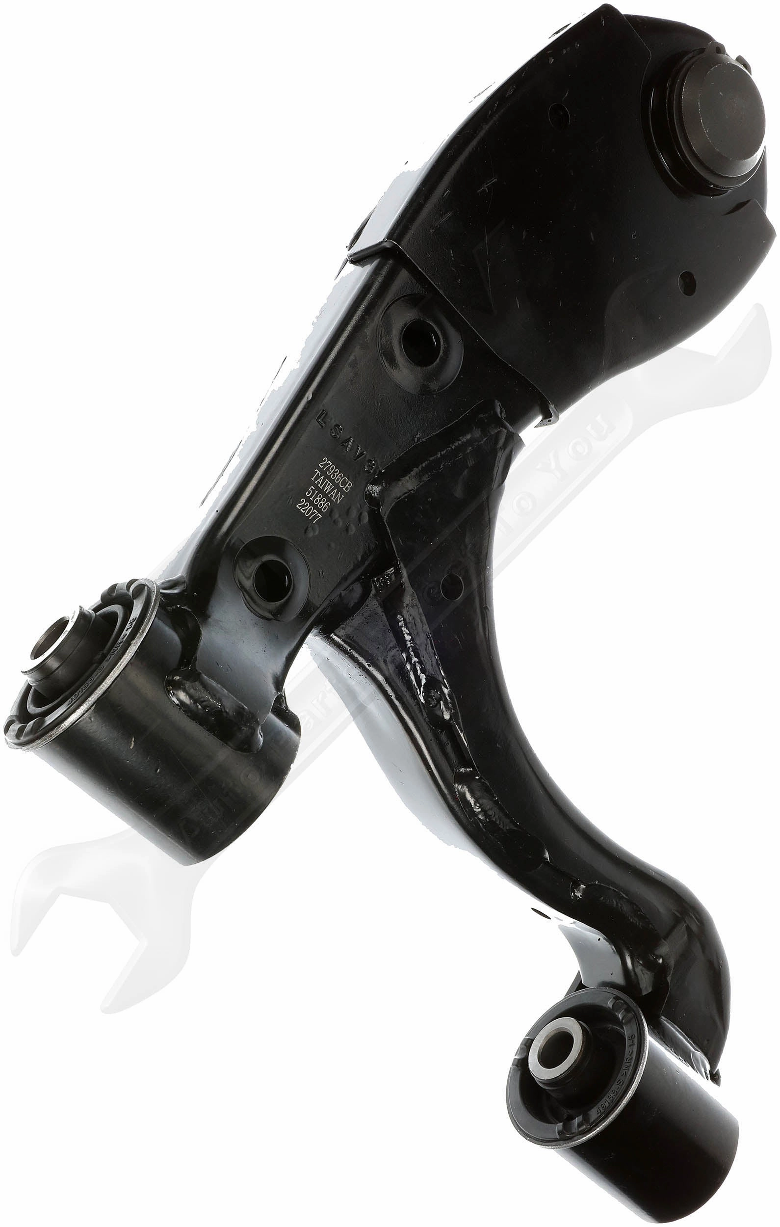 APDTY 159136 Control Arm & Ball Joint Assembly (Rear Left; Upper)