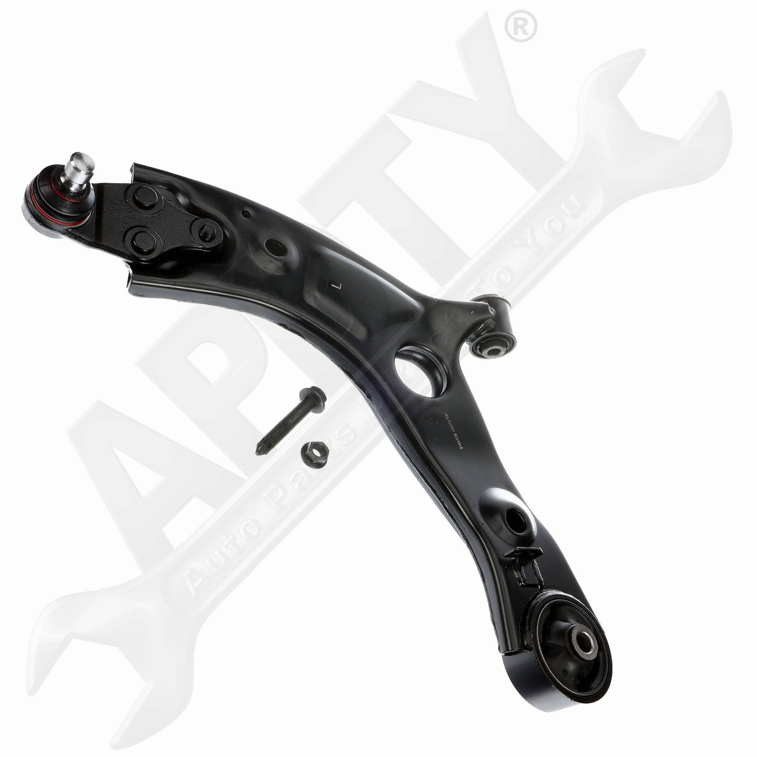 APDTY 160873 Suspension Control Arm And Ball Joint Assembly - Front Left Lower