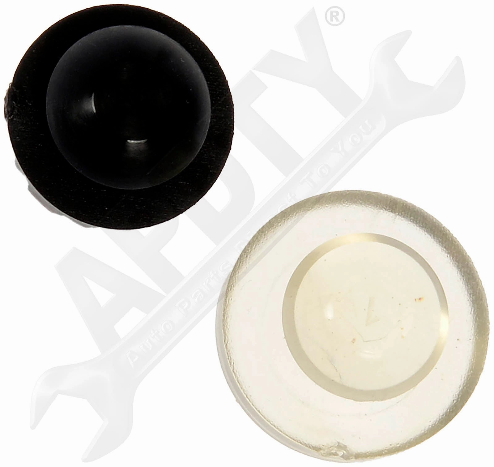 APDTY 162514 Brake And Clutch Pedal Stop Pads