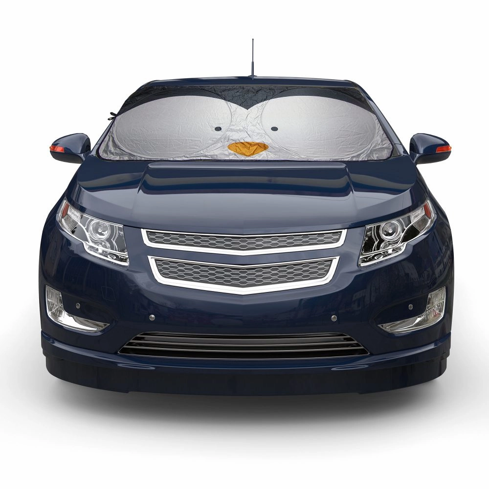 Arctic Penguin Car Windshield Sunshade Medium