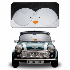 Arctic Penguin Car Windshield Sunshade Small