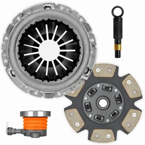 AT Clutches Nissan 370Z V6 3.5L Stage 3 Heavy Duty Clutch Kit w/Heavy Duty Slave Cylinder HD K-06-082 HD