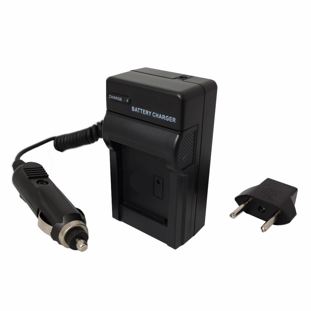 Batteries N Accessories BNA-WB-174 Digital Camera Battery Charger - Replacement for Kodak Charger, Compatible with Kodak KLIC-7003 Battery - 110/220V Fold-in Plug with Car & EU adapters