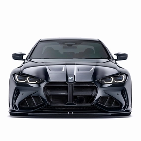 BMW G80 G81 M3/G82 G83 M4 Front Bumper Dry Carbon Fiber Grille & Duct Vents for ADRO Front Bumper 2020 
