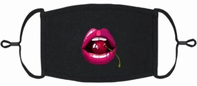 Fabric Protective Face Mask - Cherry Mouth