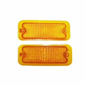 GM 73 74 75 76 77 78 79 80 GMC CHEVROLET CHEVY TRUCK C10 PARK LIGHT LENS HOUSING