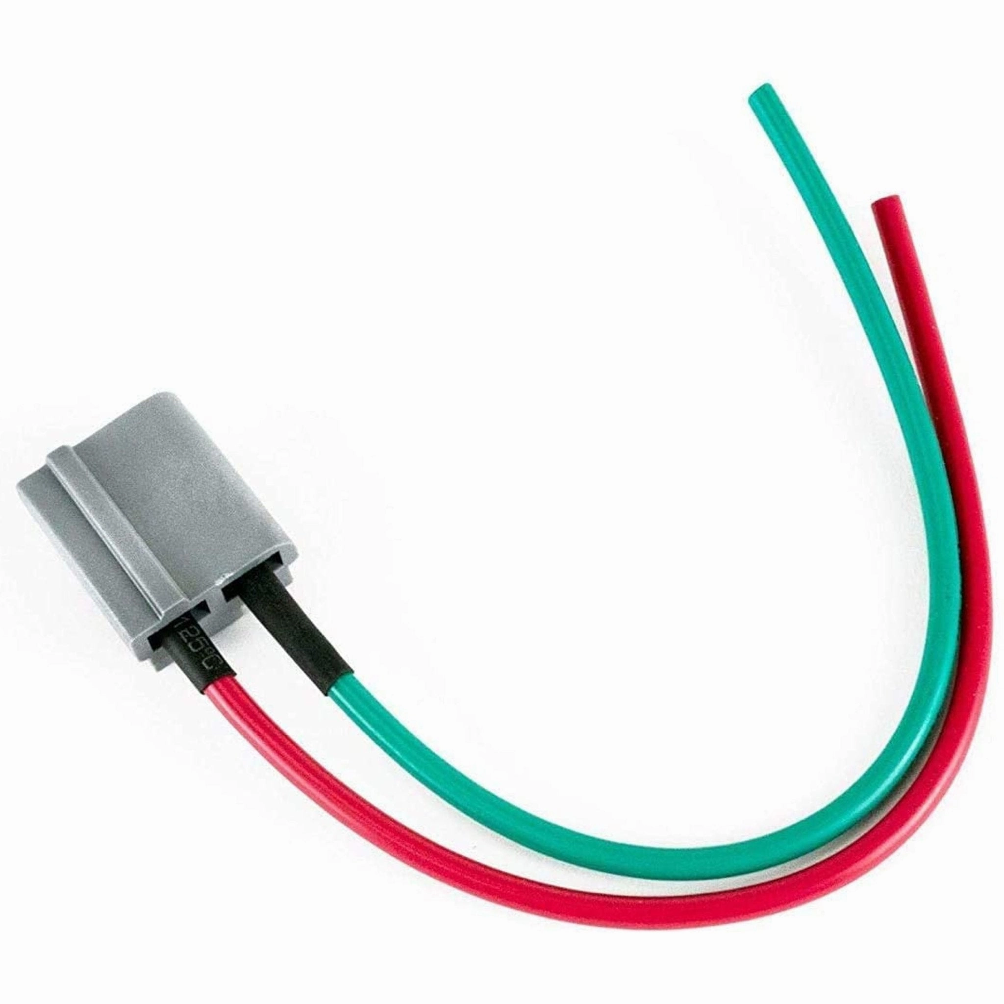 HEI Distributor with SBC Spark Plug Wires & HEI Pigtail Harness Complete Kit for Chevrolet Chevy GM GMC SBC 262 265 267 283 302 305 307 327 350 383 400 Red Cap