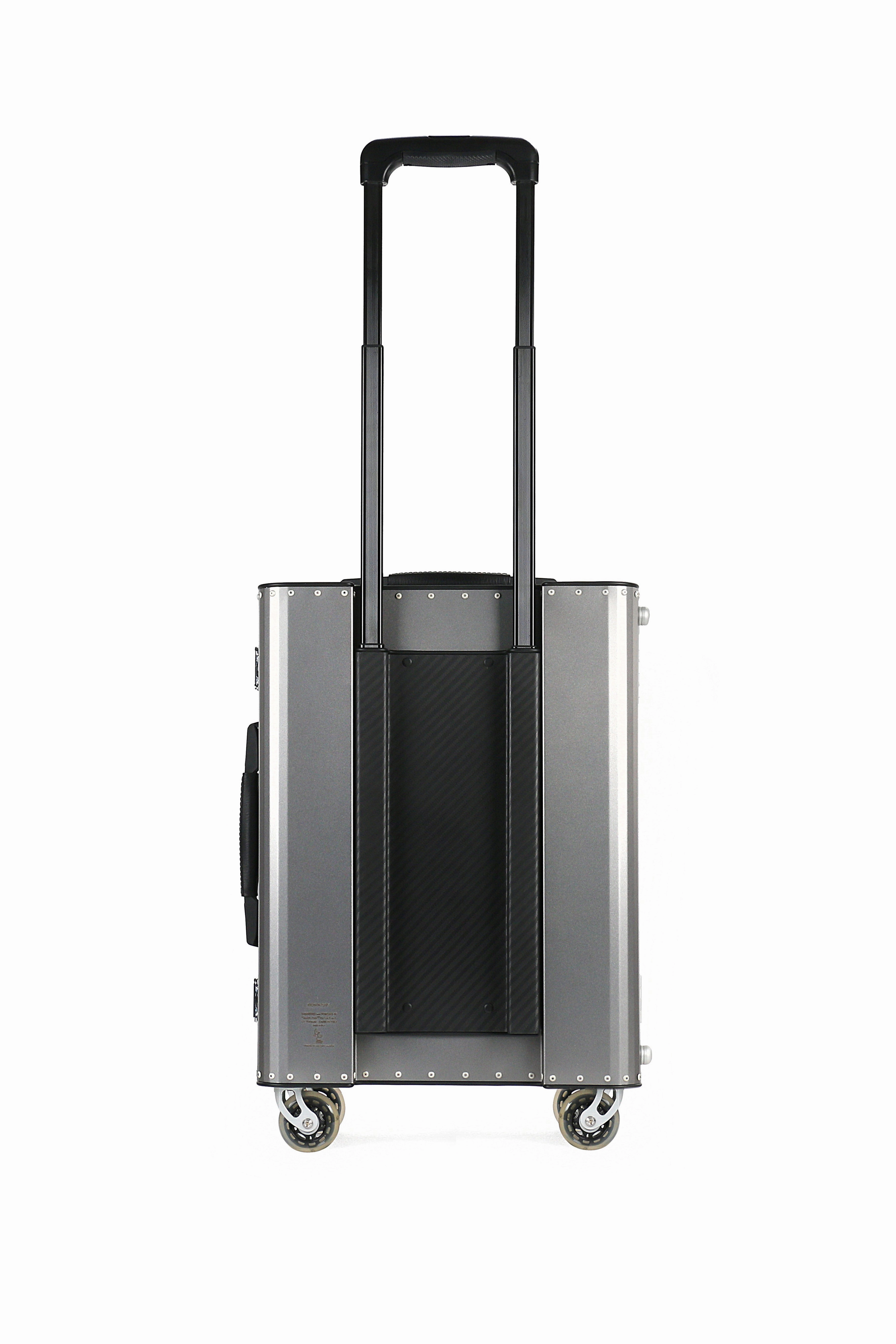 Kronos Pocket Titanium Cabin Trolley, Navy Blue