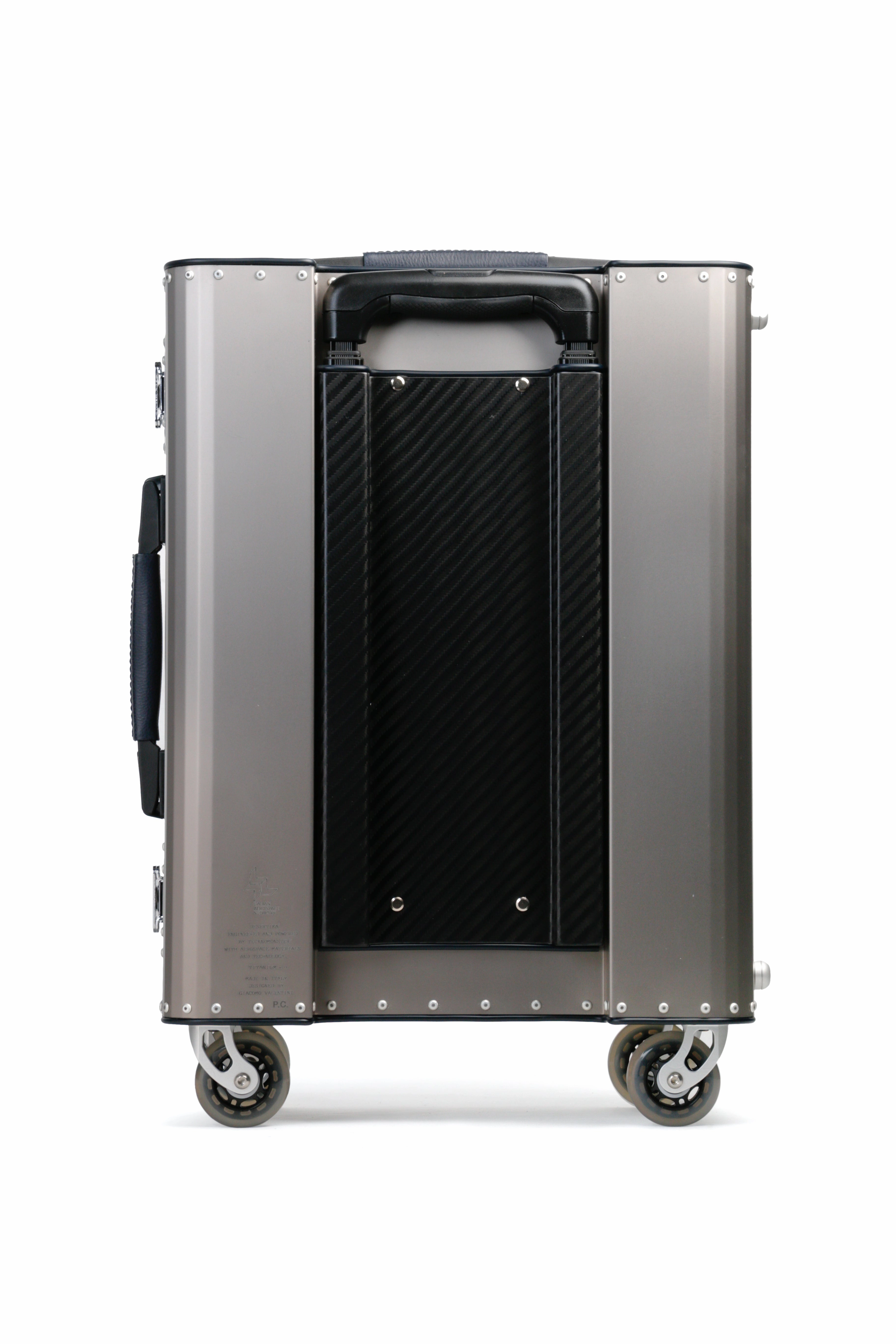 Kronos Pocket Titanium Cabin Trolley, Navy Blue