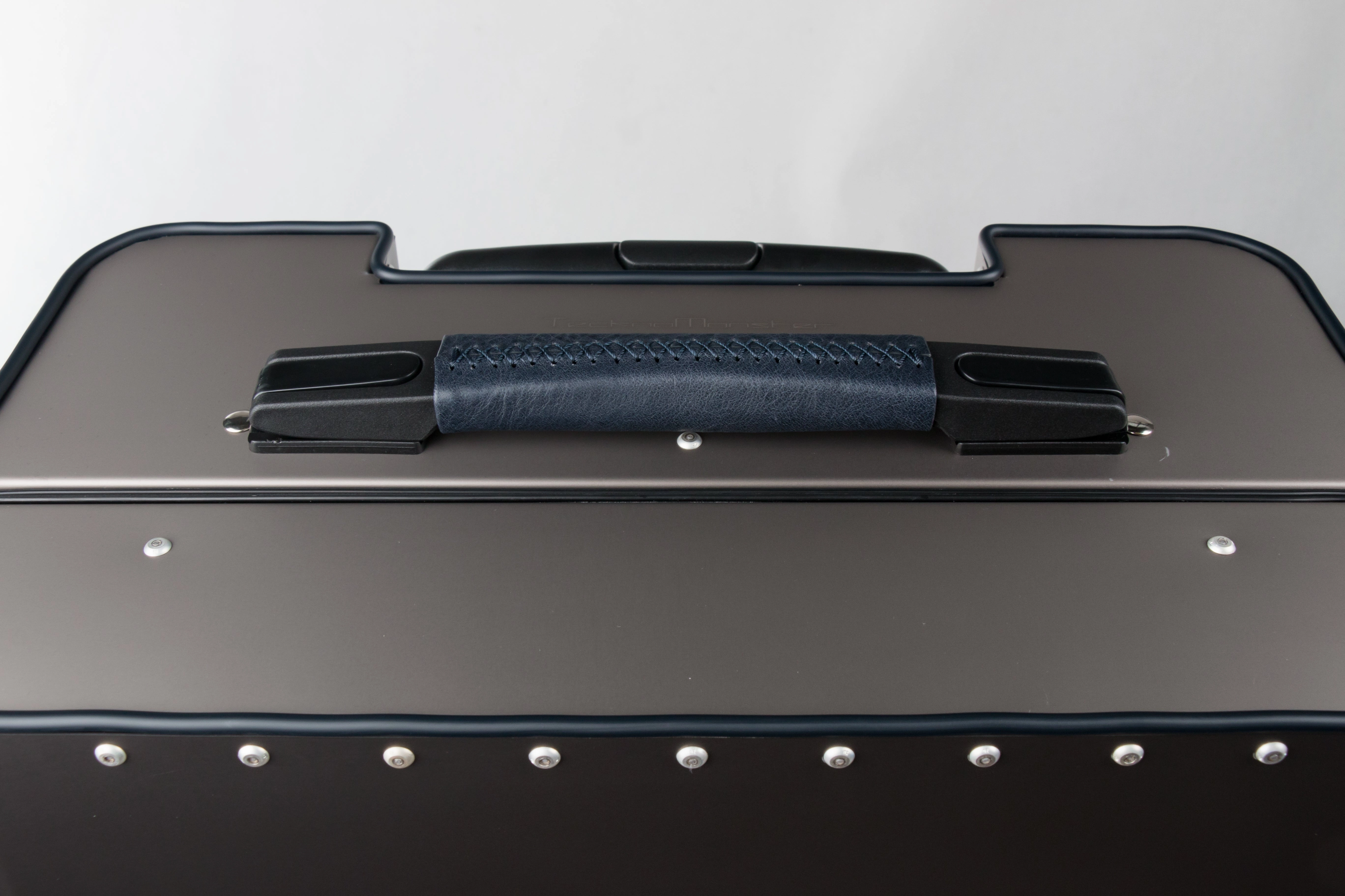 Kronos Pocket Titanium Cabin Trolley, Navy Blue
