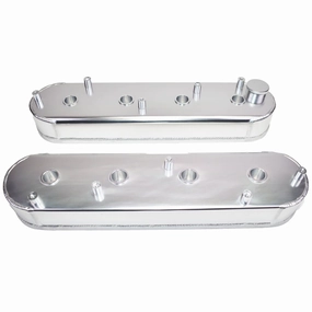 LSX LS1 LS3 LS6 Fabricated Aluminum Valve Covers GM Chevy With Coil Mounts