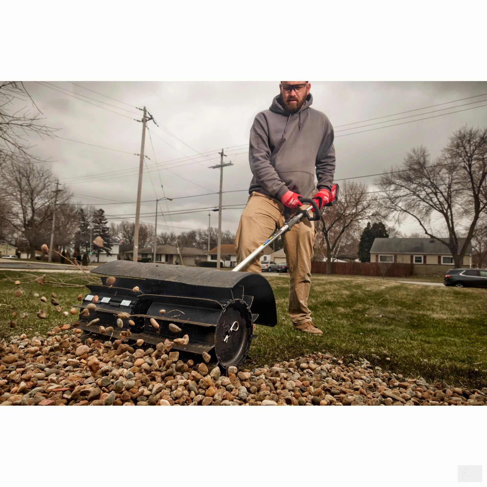 MILWAUKEE M18 FUEL™ QUIK-LOK™ Rubber Broom Attachment 49-16-2740