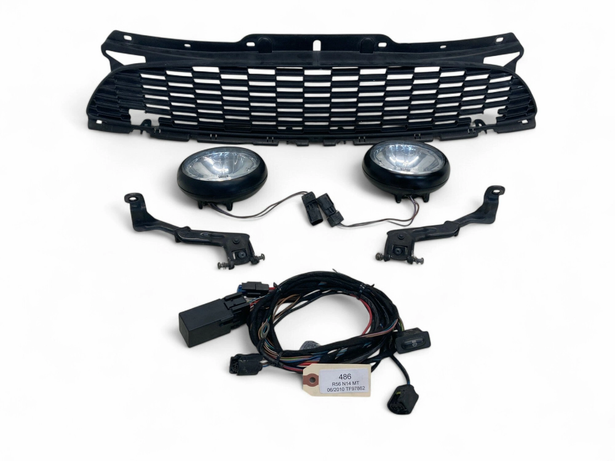 Mini Cooper Driving Light Retrofit and Grille 63210420292 07-10 R55 R56 R57 486